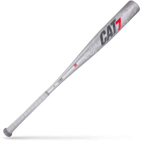 Marucci Cat7 BBCOR (-3) Bat - Silver - HIT a Double