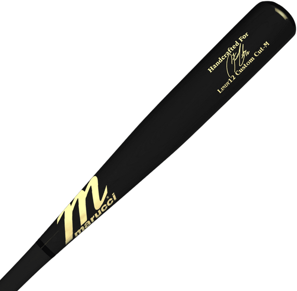 Marucci Francisco Lindor Lindy12 Pro Modell Maple Bat - Matte Black - HIT A Double