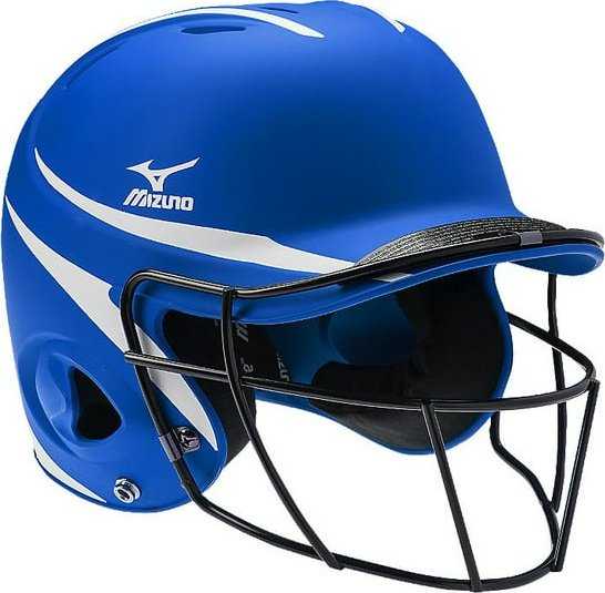 Mizuno MBH601 Prospect with FP Mask 2Tone - Royal White - HIT a Double - 1