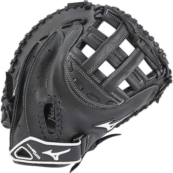 Mizuno Prospect 32.50" Youth FP Catcher's Mitt GXS102 - Black - HIT A Double
