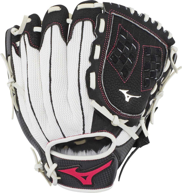 Mizuno Prospect Finch 10.00" GPP1005F3 Fastpitch Glove - Black White - HIT a Double