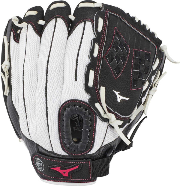 Mizuno Prospect Finch 11.50" GPP1155F3 Fastpitch Glove - Black White - HIT a Double