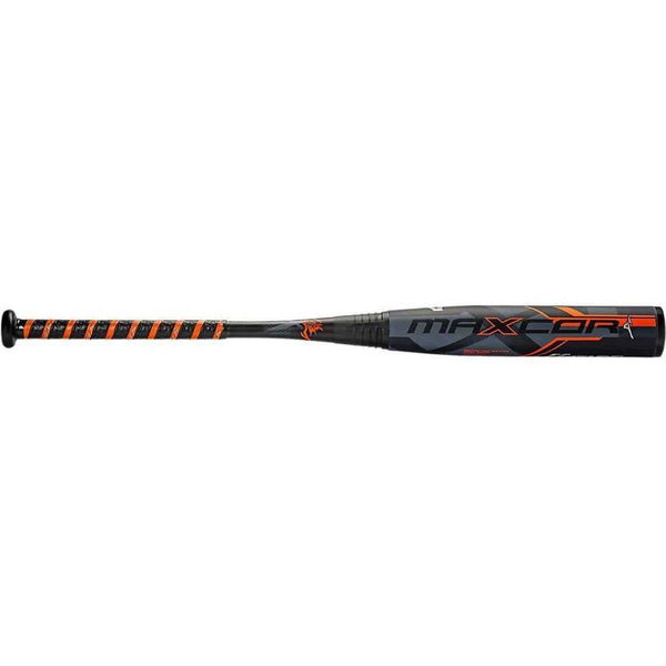 Mizuno 2016 Maxcor (-3) BBCOR Bat - Black Mandarin Orange - HIT a Double