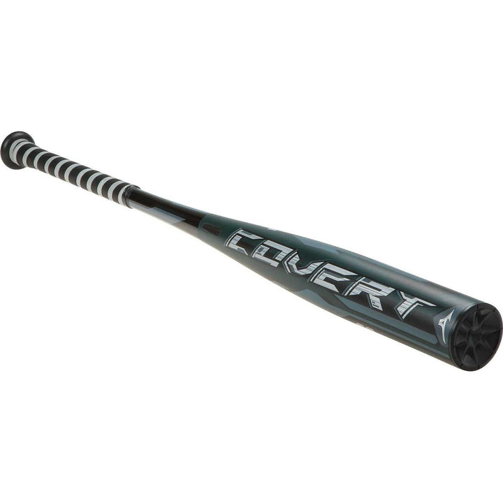 Mizuno 2017 Covert BBCOR (-3) Bat - Dark Slate Black - HIT A Double