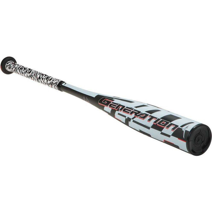 Mizuno 2017 Generation Senior League (-10) Bat - Black White - HIT A Double