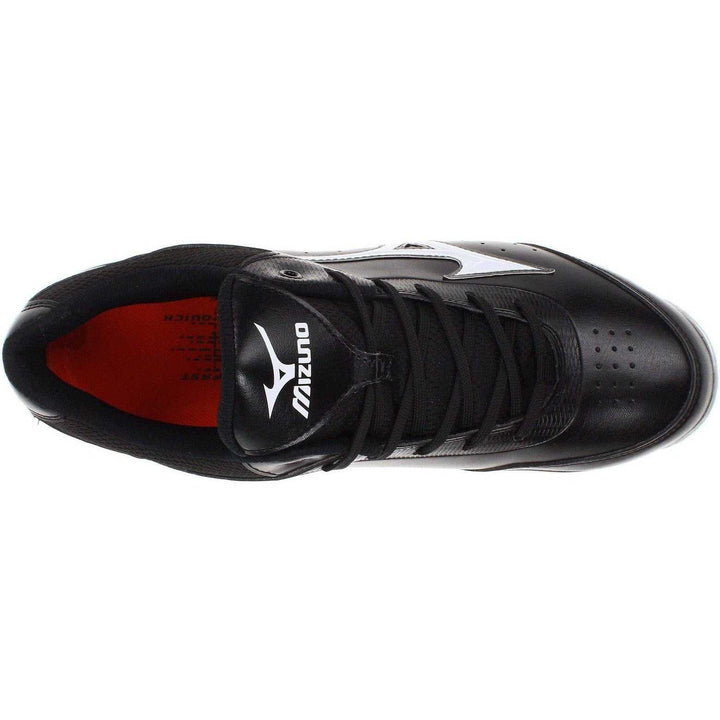 Mizuno 9-Spike Advanced Classic 7 Low Men's Metal Cleats - Black White - HIT A Double