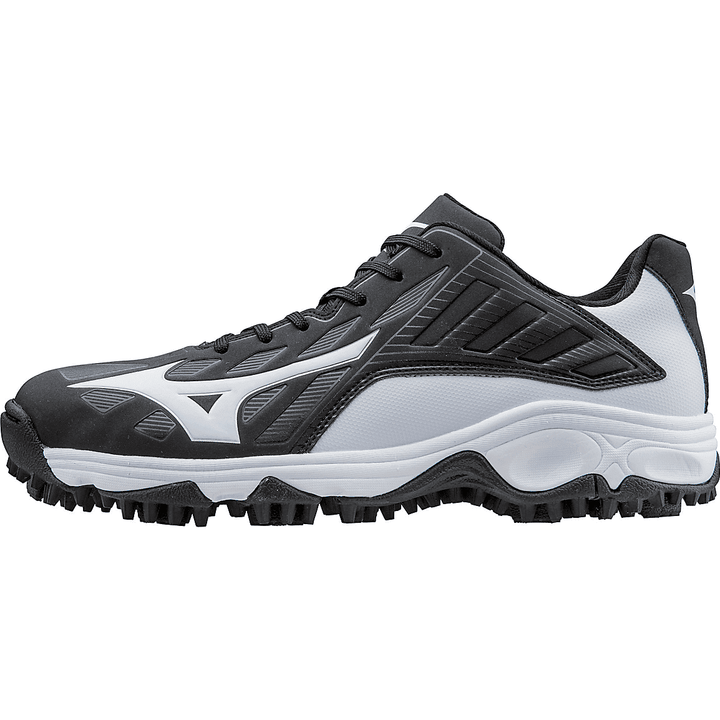 Mizuno 9-Spike Advanced Erupt 3 Low - Black White