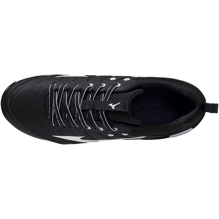 Mizuno 9-Spike Swift 7 Low Women's Metal Softball Cleat - Black White - HIT a Double