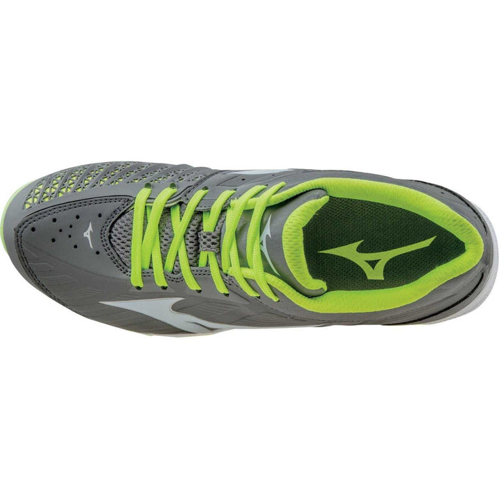 Mizuno 9-spike Advanced Sweep 3 Cleats - Gray White - HIT A Double