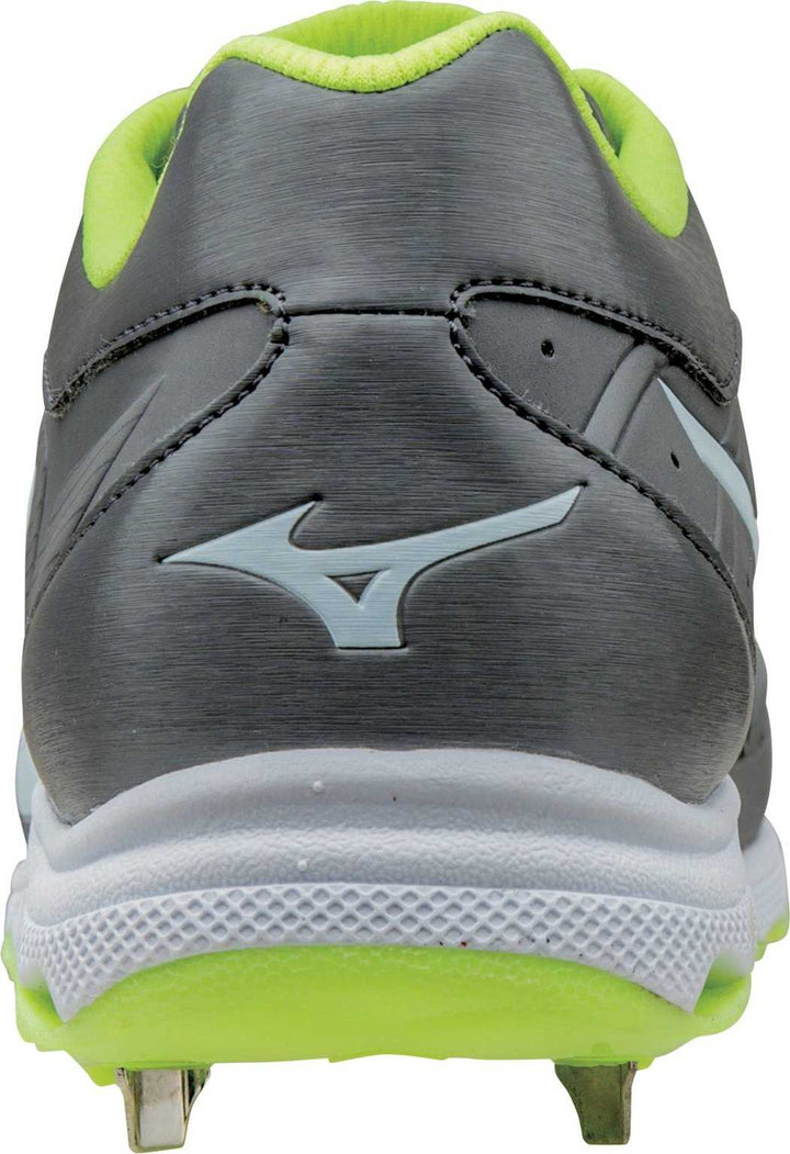 Mizuno 9-spike Advanced Sweep 3 Cleats - Gray White - HIT A Double