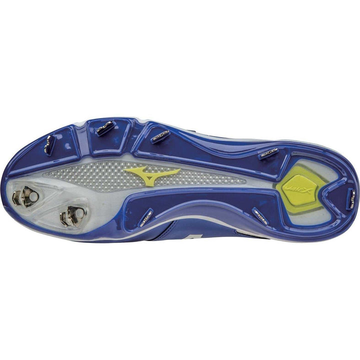 Mizuno 9-spike Advanced Sweep 3 Cleats - White Royal - HIT a Double