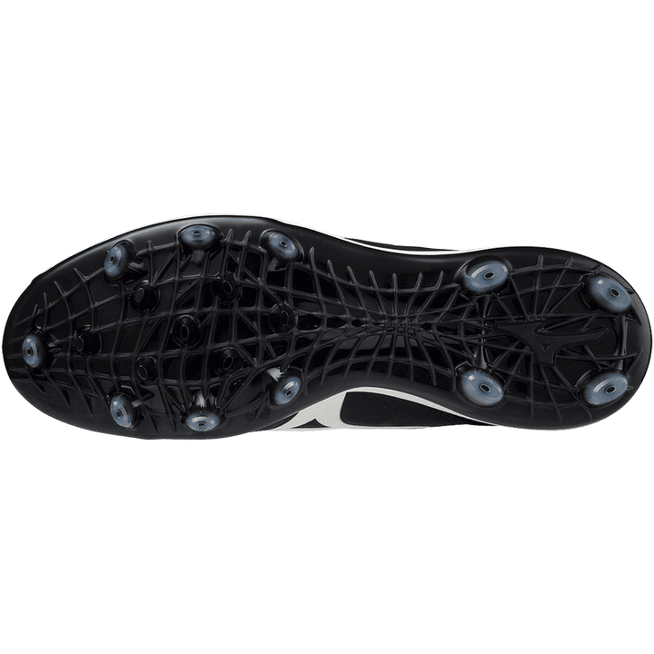 Mizuno Ambition 2 TPU Low Men's Molded Baseball Cleat - Black White - HIT a Double