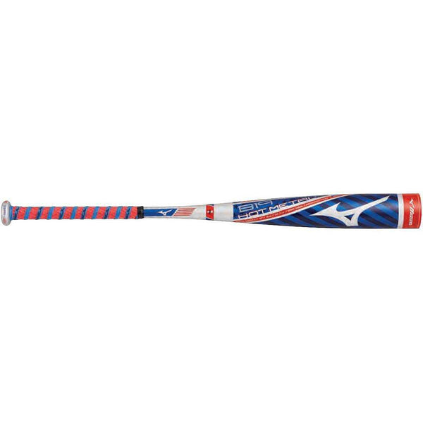 Mizuno B19 Hot Metal (-10) Sr League Bat 340491 - Navy Red - HIT a Double