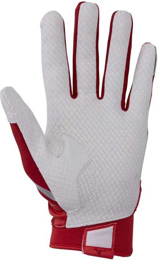 Mizuno B-303 Batting Gloves - Red Cardinal - HIT a Double