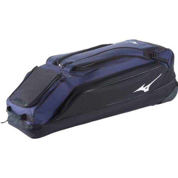 Mizuno Classic Wheel Bag G2 - Navy - HIT a Double