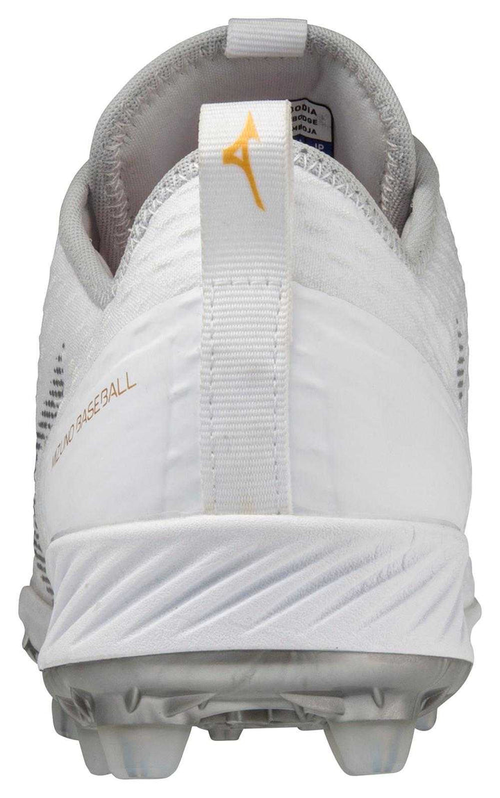 Mizuno Dominant 4 Low Molded Cleats - White - HIT a Double - 5