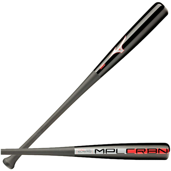 Mizuno Elite Maple Carbon 271 Composite Bat - Black Red - HIT a Double - 1