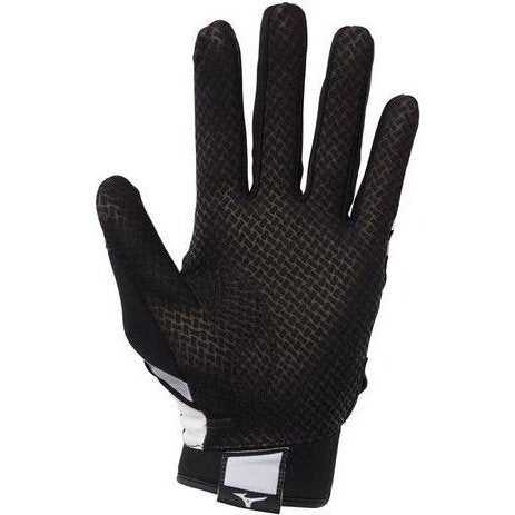 Mizuno F-257 Women's Softball Batting Gloves - White Black - HIT a Double