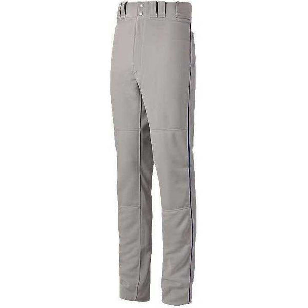 Mizuno Premier Pro Men's Piped Baseball Pant G29 - Grey Navy - HIT a Double