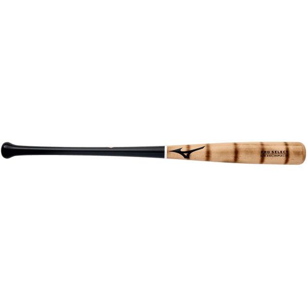Mizuno Pro Select MZM 243 Maple Wood Baseball Bat - Natural Black - HIT a Double