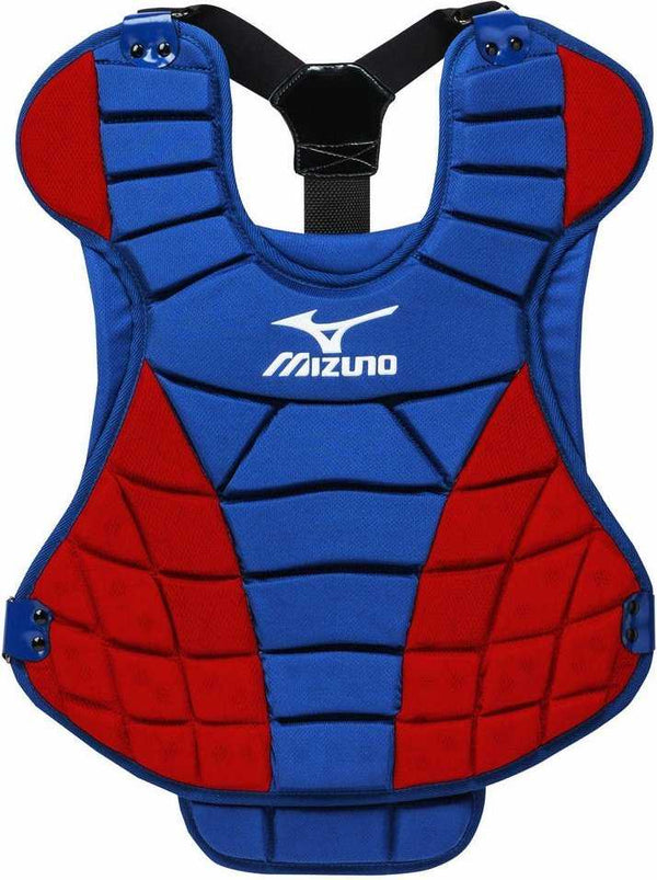 Mizuno Samurai Women's 14" Chest Protector - Royal Red - HIT a Double