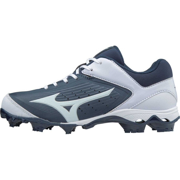 Mizuno Women's 9-Spike Advanced Finch Elite 3 FP Cleats - Navy White - HIT a Double