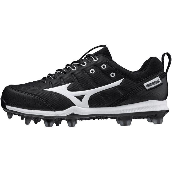 Mizuno Women's 9-Spike Advanced Finch Elite 5 FP Cleats - Black White - HIT a Double