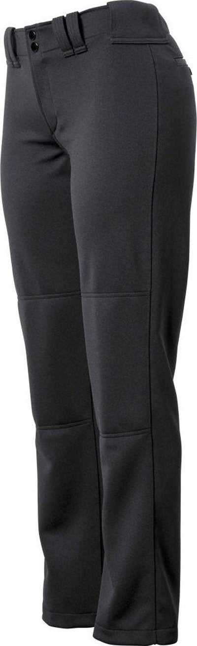 Mizuno Women's Full Length Fastpitch Pant - Charcoal - HIT a Double