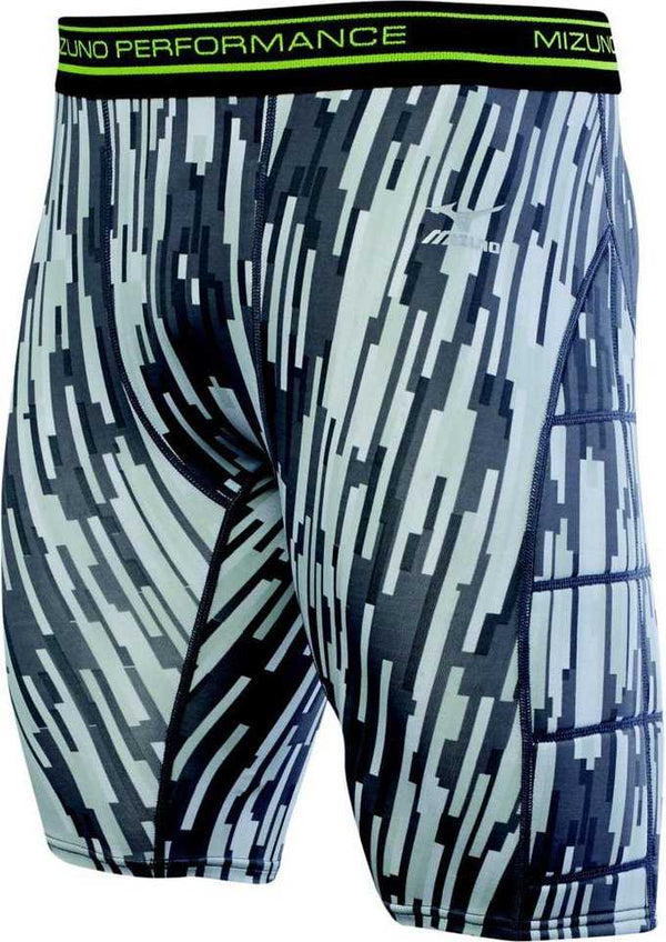 Mizuno Youth Breaker Sliding Short - Gray - HIT a Double - 1