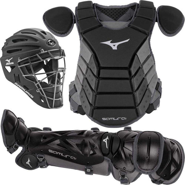 Mizuno Youth Samurai Box Set 380420 - Black Gray - HIT a Double