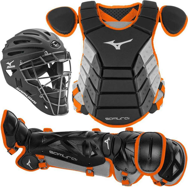 Mizuno Youth Samurai Box Set 380420 - Black Orange - HIT a Double
