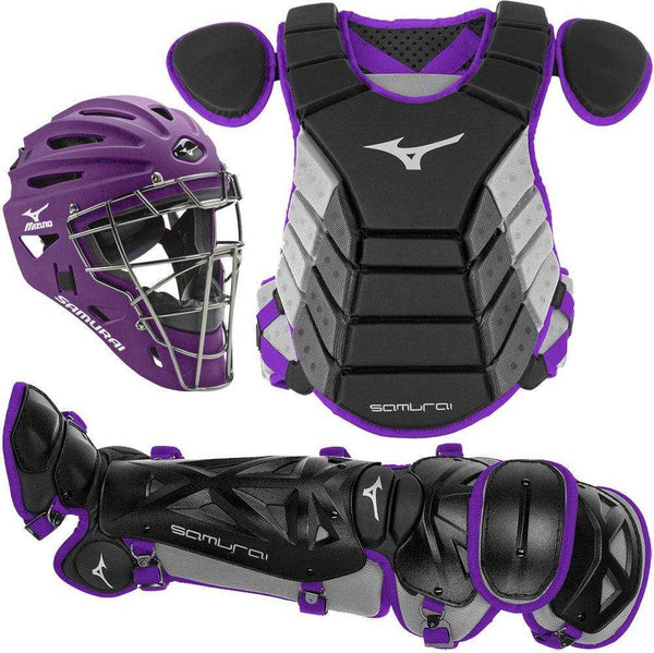Mizuno Youth Samurai Box Set 380420 - Black Purple - HIT a Double