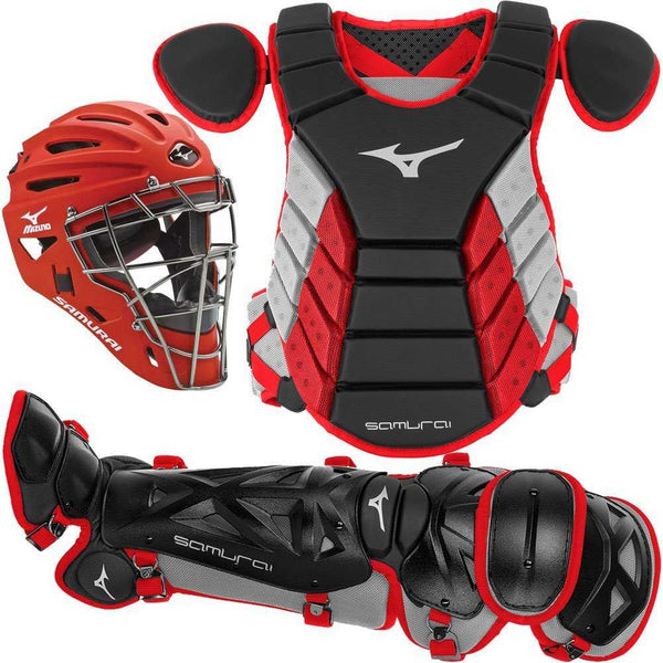 Mizuno Youth Samurai Box Set 380420 - Black Red - HIT a Double