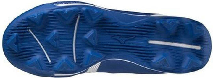 Mizuno Youth Wave Lightrevo JR Low Molded Cleats - Royal White - HIT a Double