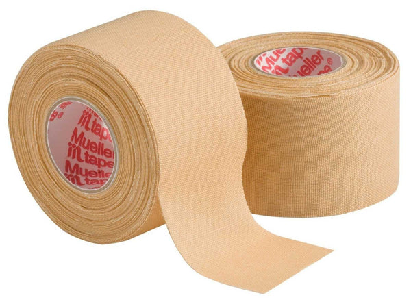 Mueller Mtape 1.5" x 10 yds Beige - 2 pk value - HIT A Double