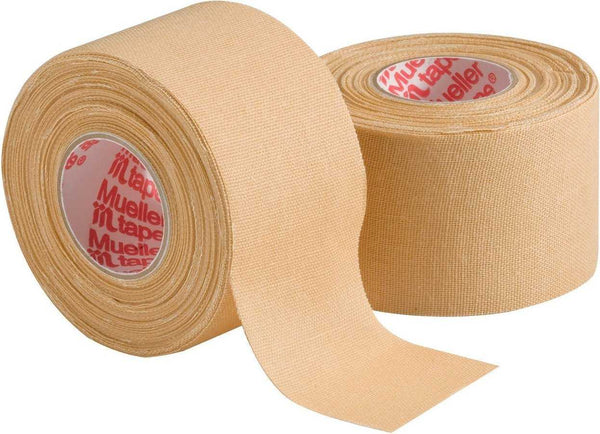 Mueller Mtape 1.5" x 10 yds SINGLE Roll - Beige - HIT A Double