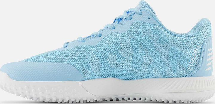New Balance 4040v7 Fresh Foam Turf Baseball Shoe - Team Sky Blue White - HIT a Double
