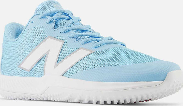 New Balance 4040v7 Fresh Foam Turf Baseball Shoe - Team Sky Blue White - HIT a Double
