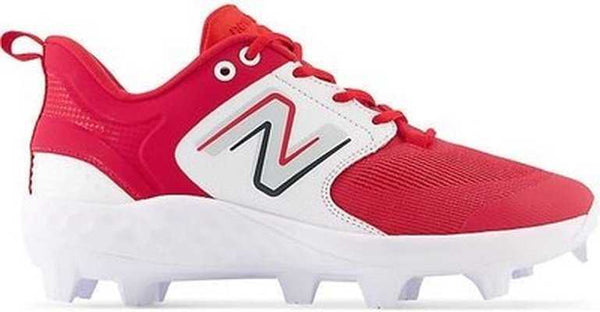 New Balance 3000v6 TPU Molded Cleat Low-Cut - Red - HIT a Double - 1