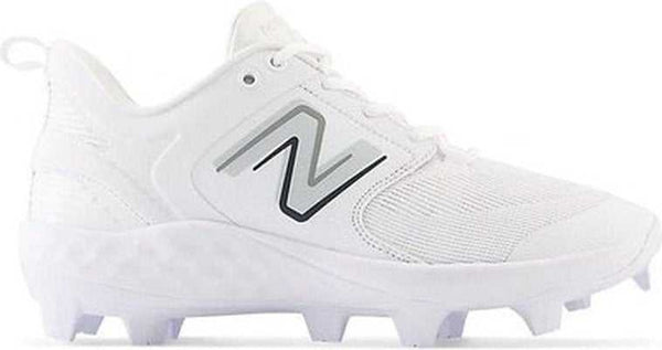 New Balance 3000v6 TPU Molded Cleat Low-Cut - White - HIT a Double - 1