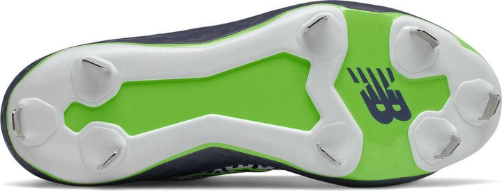 New Balance Velo2 Fresh Foam Metal Cleat Low-Cut - Navy Lime - HIT a Double