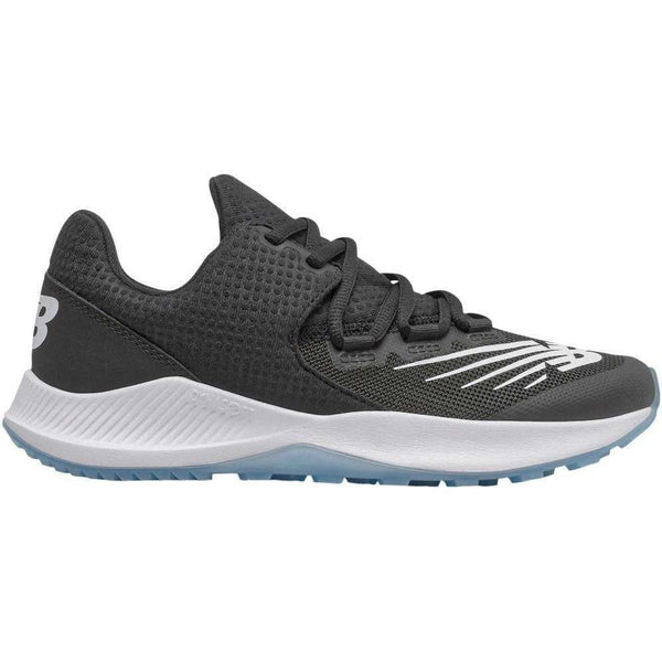 New Balance Youth TY4040v6 Turf Baseball Shoes - Black White - HIT a Double