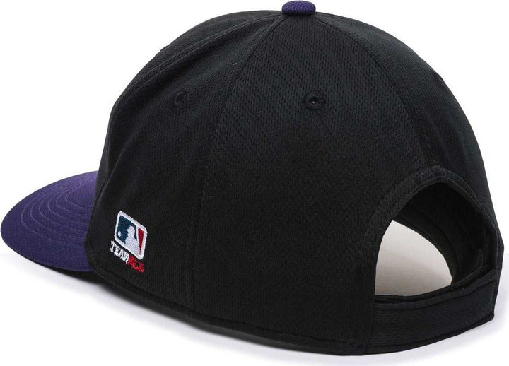 OC Sports MLB-350 MLB Polyester Baseball Adjustable Cap - Colorado Rockies Alternate - HIT a Double