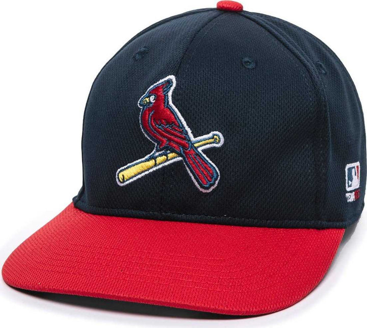 OC Sports MLB-350 MLB Polyester Baseball Adjustable Cap - St. Louis Cardinals Alternate - HIT a Double