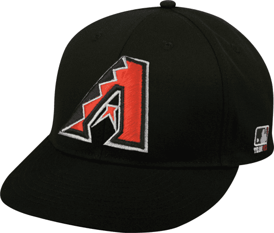 OC Sports MLB-400 MLB Mesh Baseball Cap - Arizona Diamondbacks Home - HIT a Double - 1