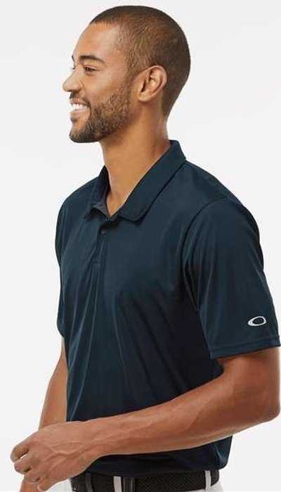 Oakley FOA402993 Team Issue Hydrolix Polo - Blackout" - "HIT a Double