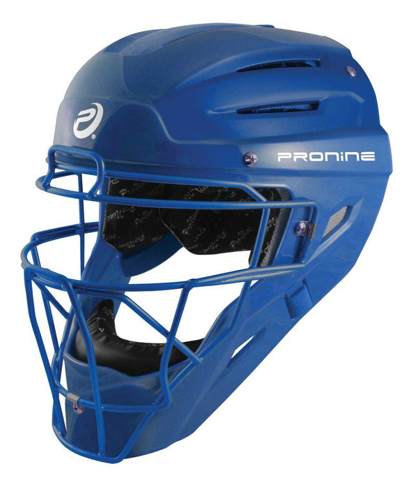ProNine Armatus Elite Catcher's Helmet - Royal - HIT a Double