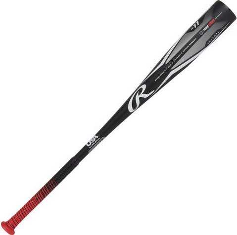 Rawlings 2024 Peak -11 2 5/8" USA Approved Big Barrel Bat - Black Red - HIT a Double - 3