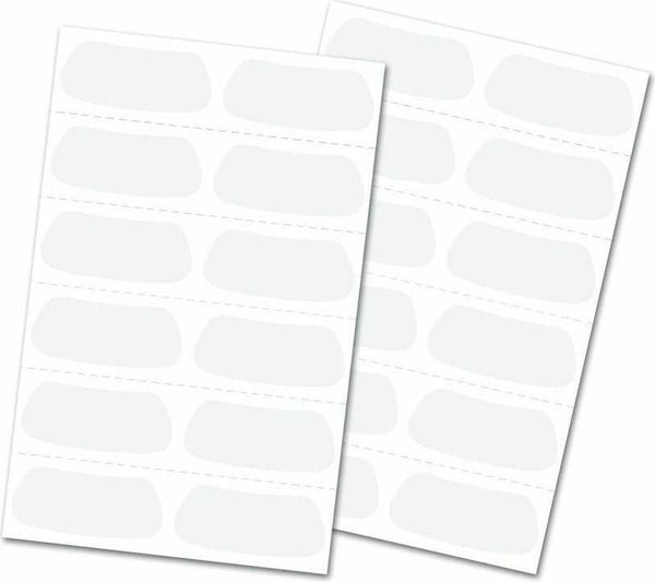 Rawlings Eye Black Stickers - White - HIT a Double - 1