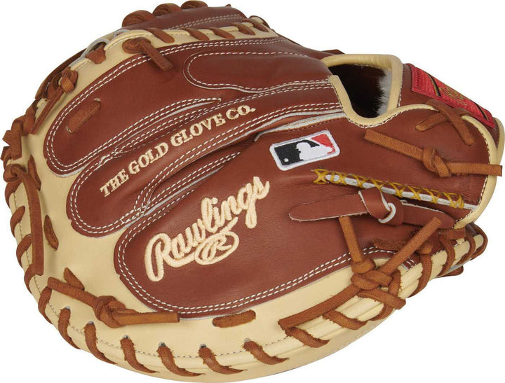 Rawlings Pro Preferred 33.00" Catcher's Mitt PROSCM33BRC - Bruciato Camel - HIT a Double - 5